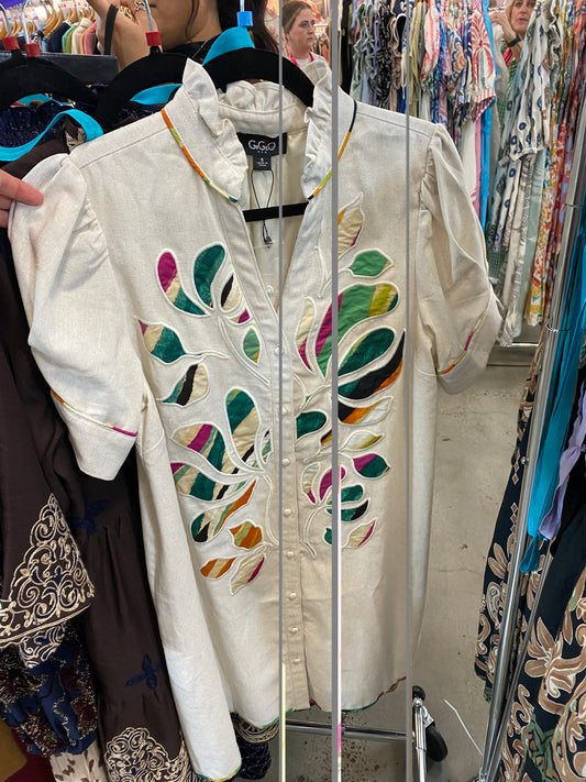 Linen Mini Dress