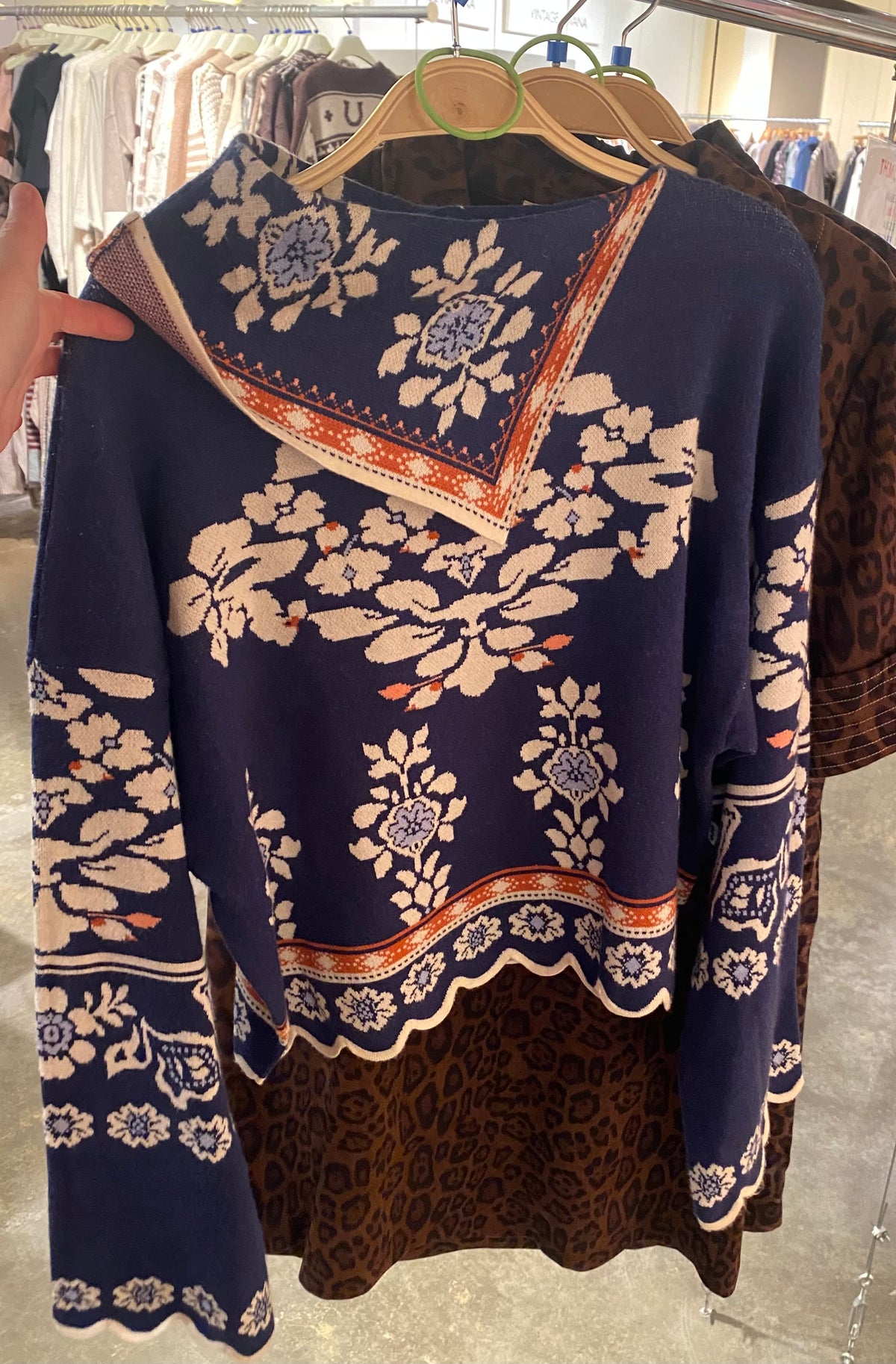 THML Pattern Knit Sweater