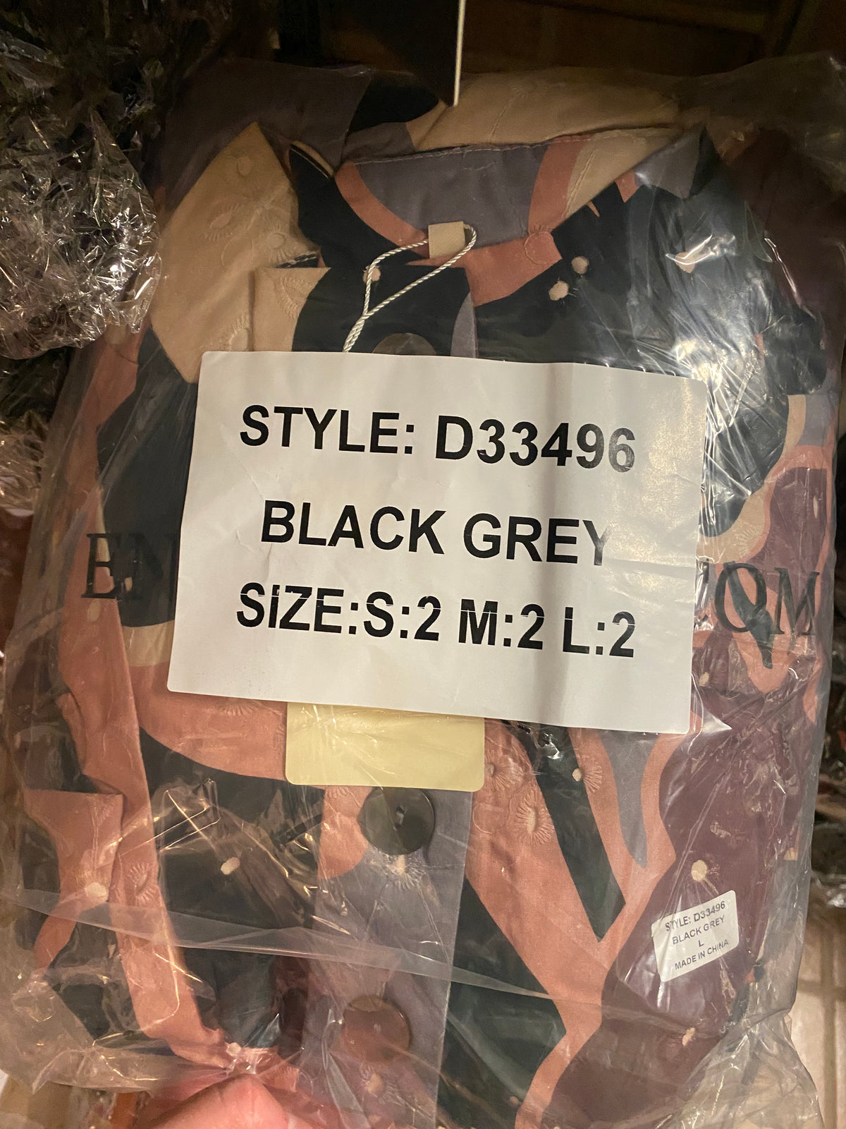 Black/Grey Dress