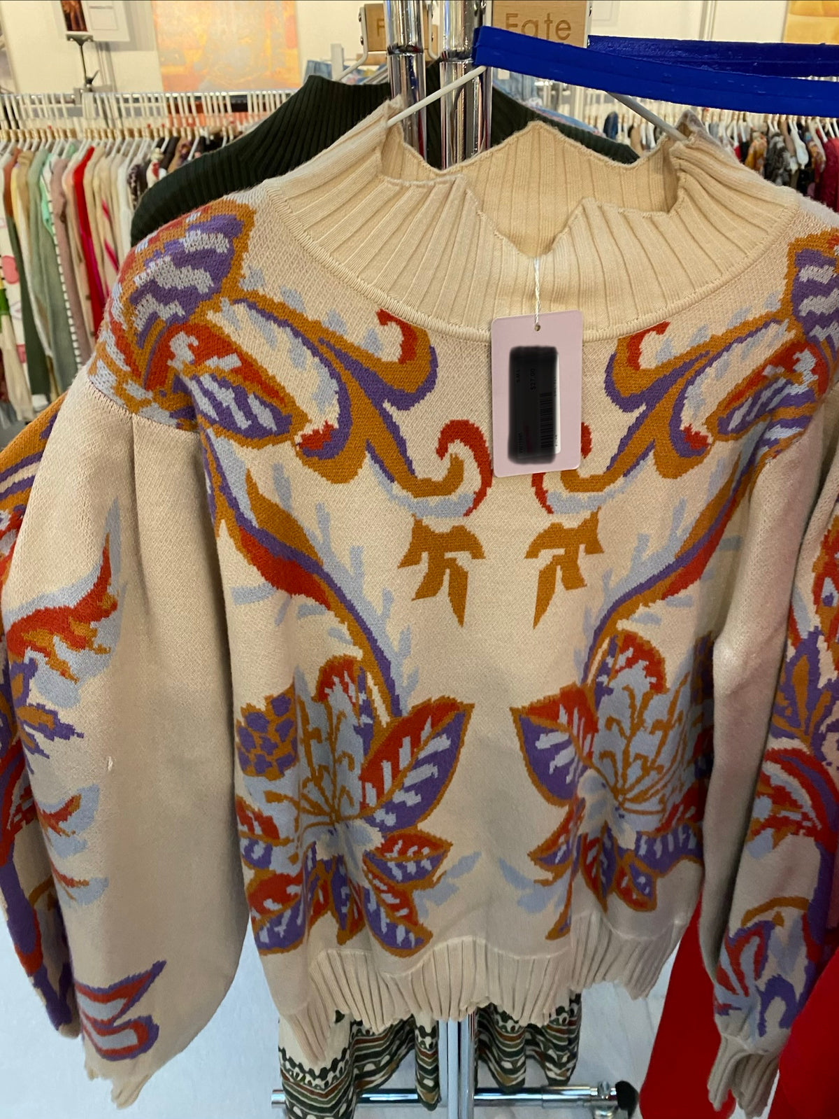 Floral & Leaf Sweater
