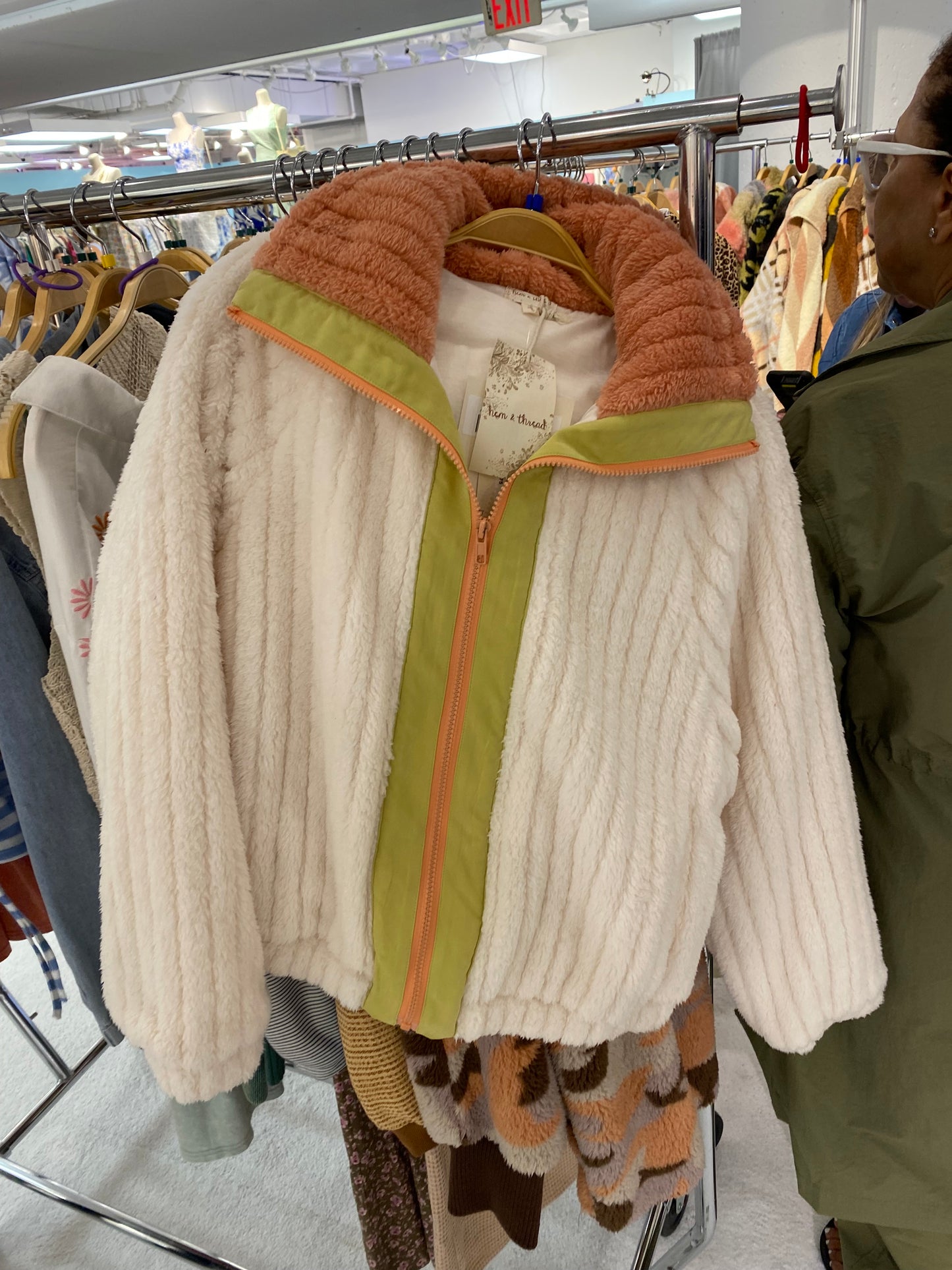Fuzzy Sherpa Zip Up
