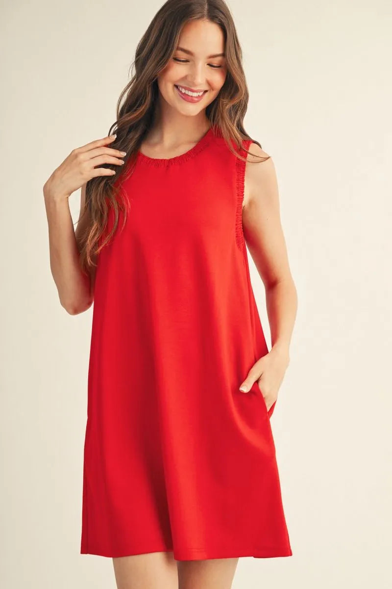 Red Casual Dress