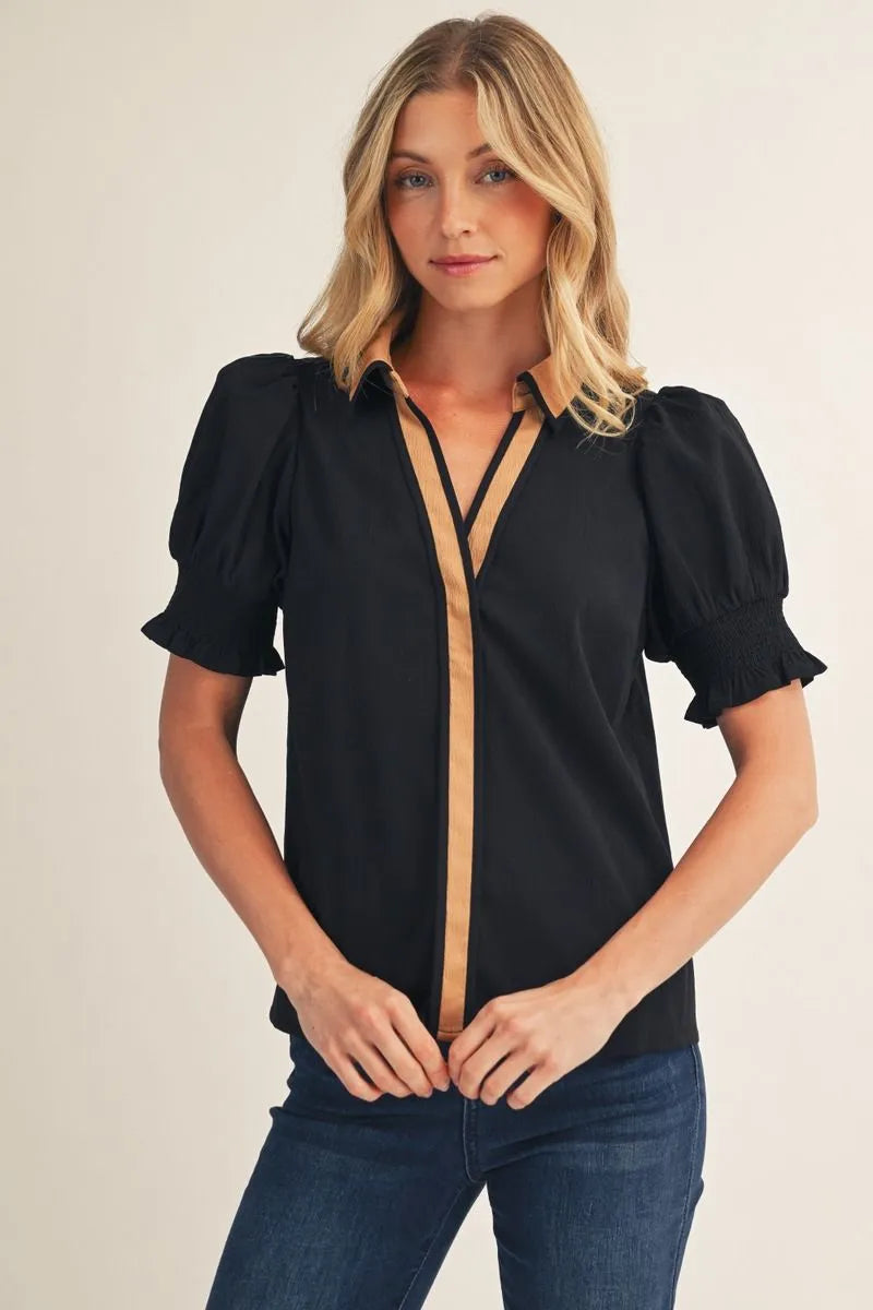 Crinkled Solid Top