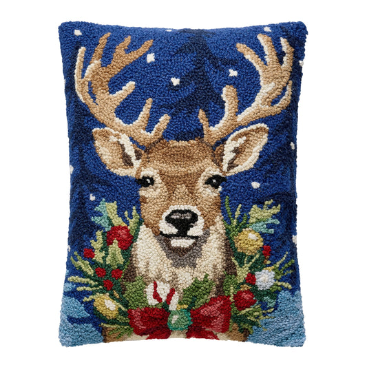 Christmas Deer Hook Pillow