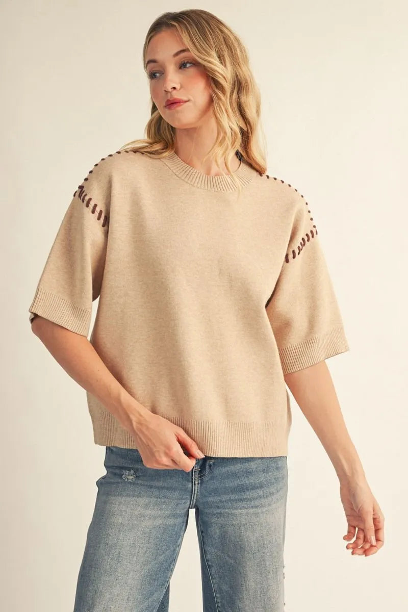 Drop Shoulder Stitch