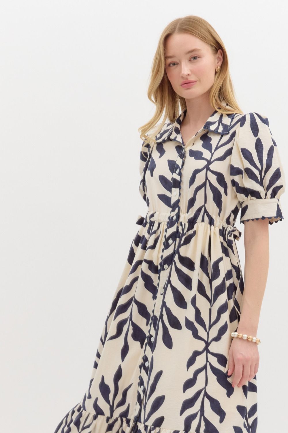 Botanical Midi Dress