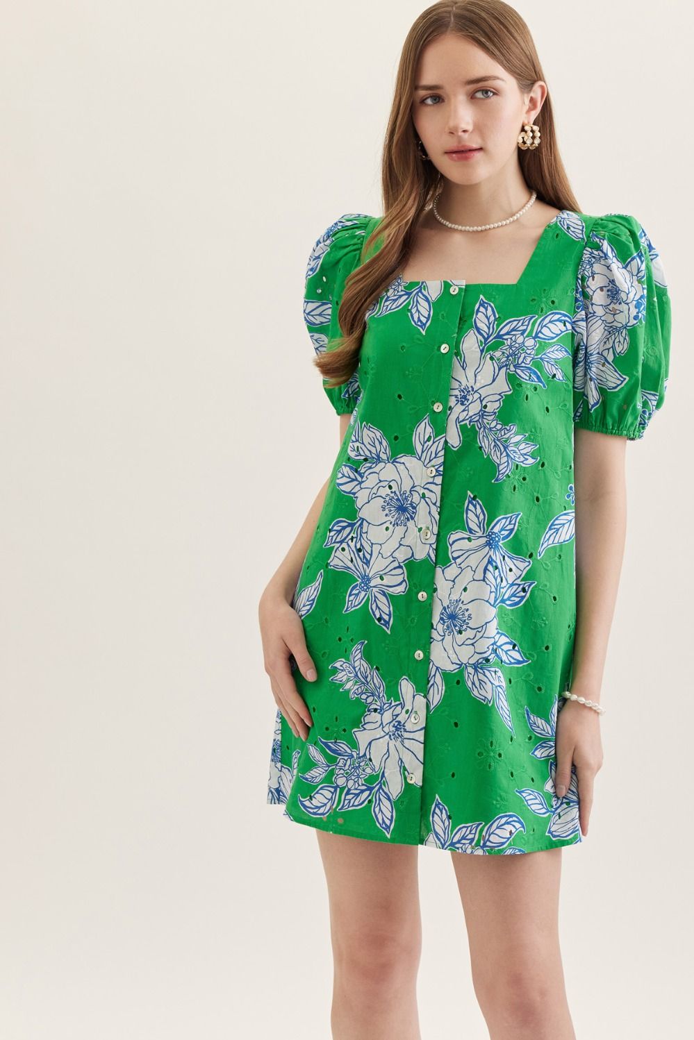 Botanical Mini Dress