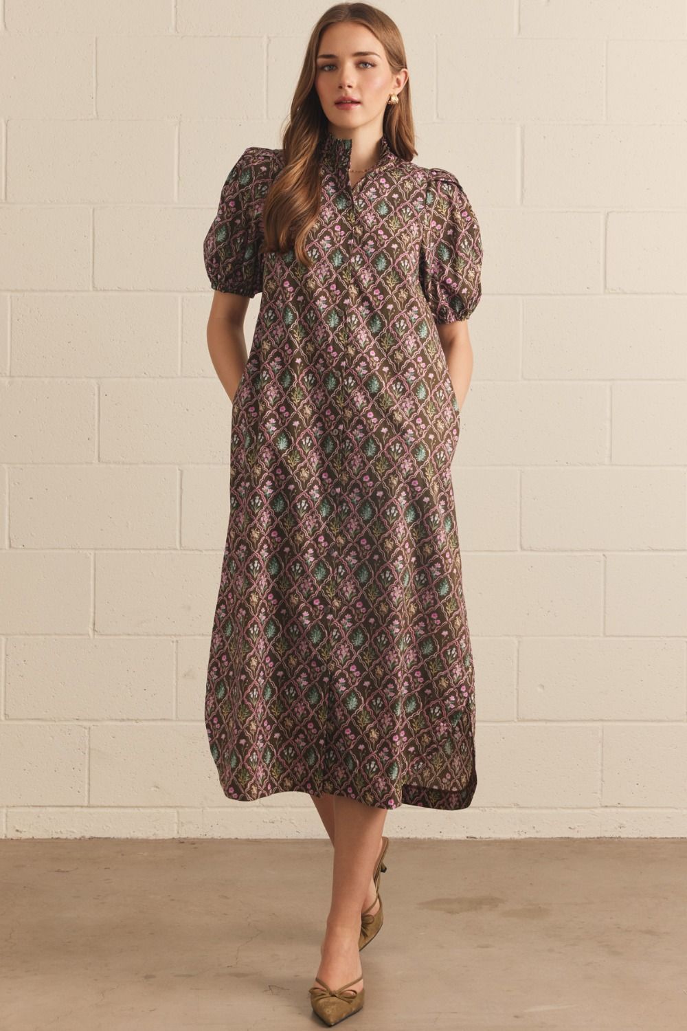 Lacey Floral Dress