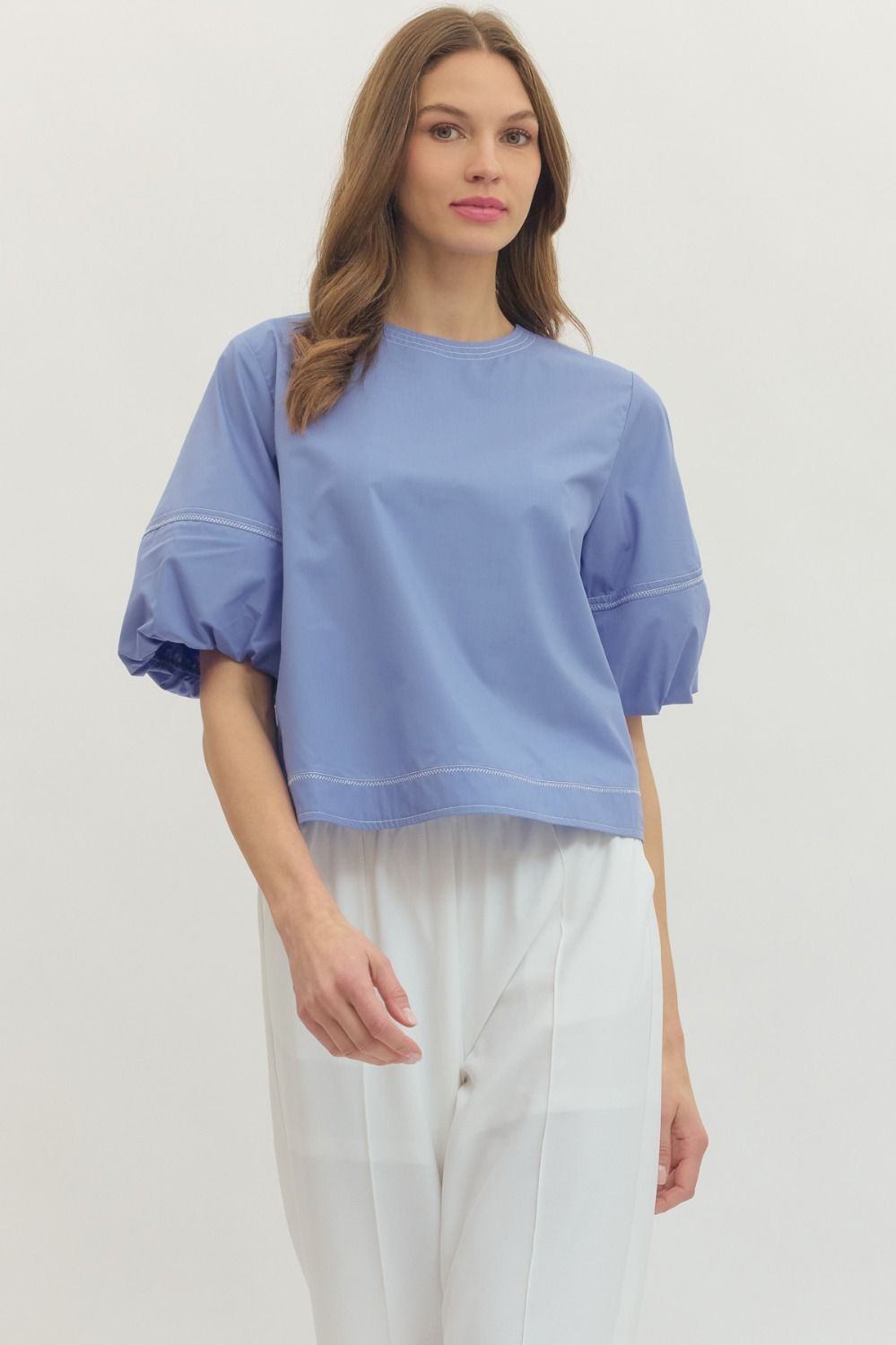 Chambray Top