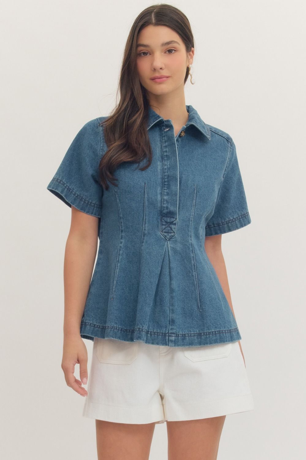 Lt. Denim Top