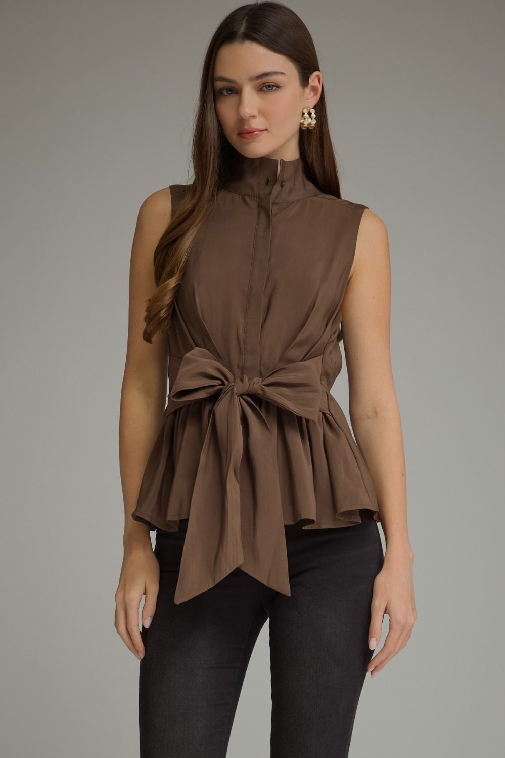 Bow Slvless Top