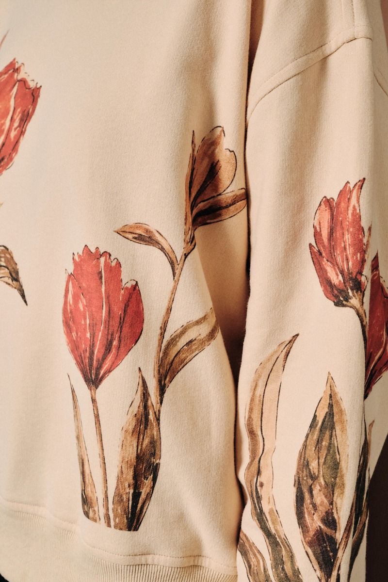 Flower Graphic Sweatshirt