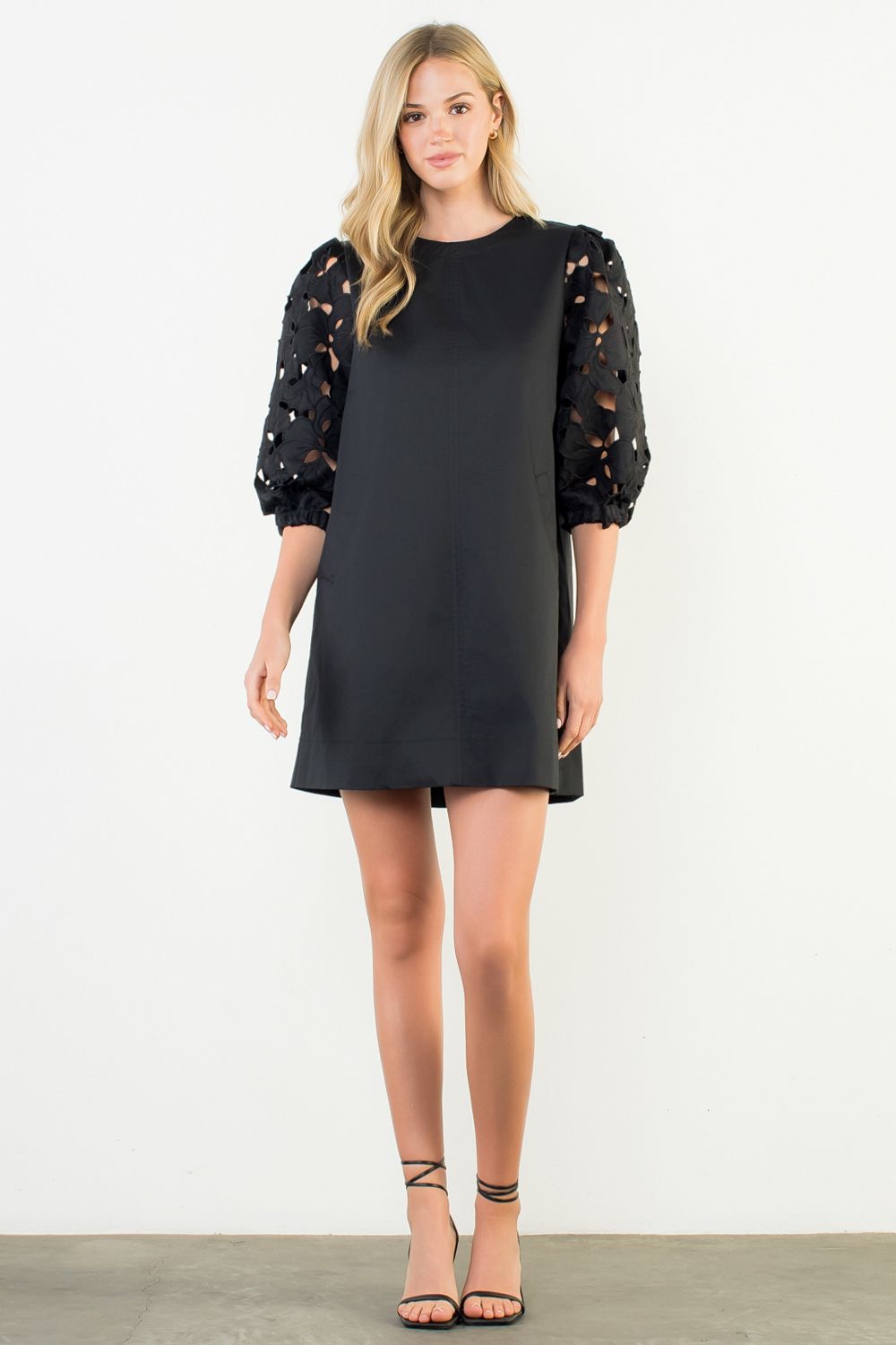 Eyelet SS Dress