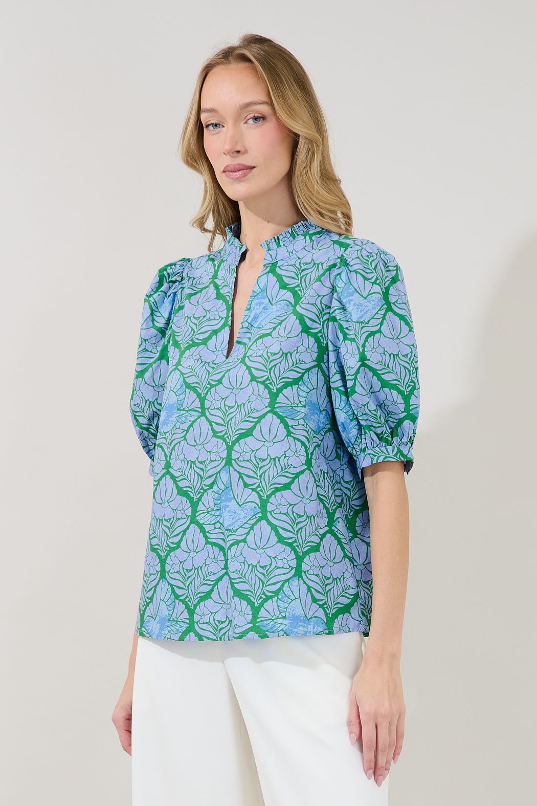 Terri Floral Top