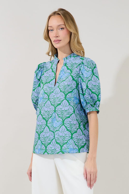 Terri Floral Top