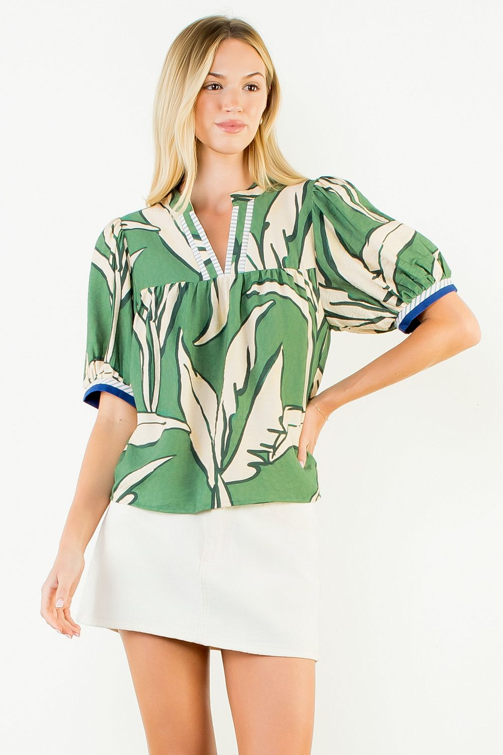 Geo Print Top