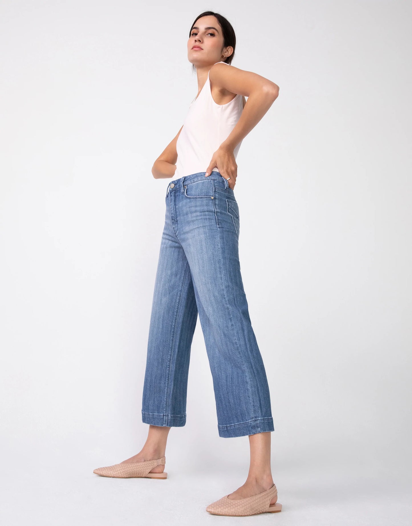 GRETA High Waist Culotte in Chevy by UnPublished