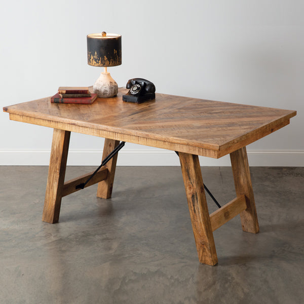 Wood & Iron Loft Table