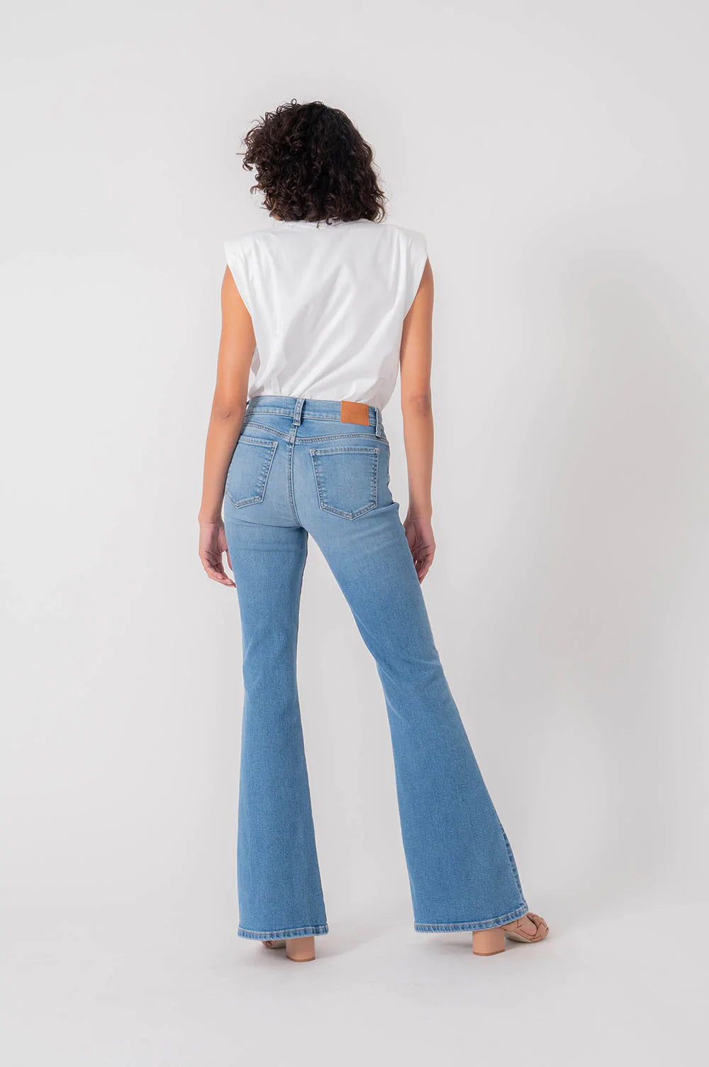 Dahlia Mid-Rise Flare Jeans